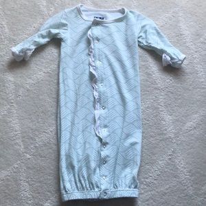 Kickee pants convertible gown, 0-3 GUC